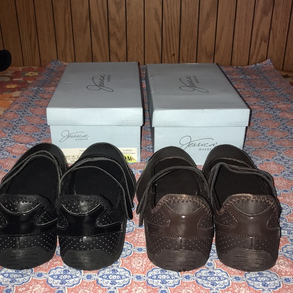 Two pairs of Jessica weekend casual flats - Picture 9 of 13